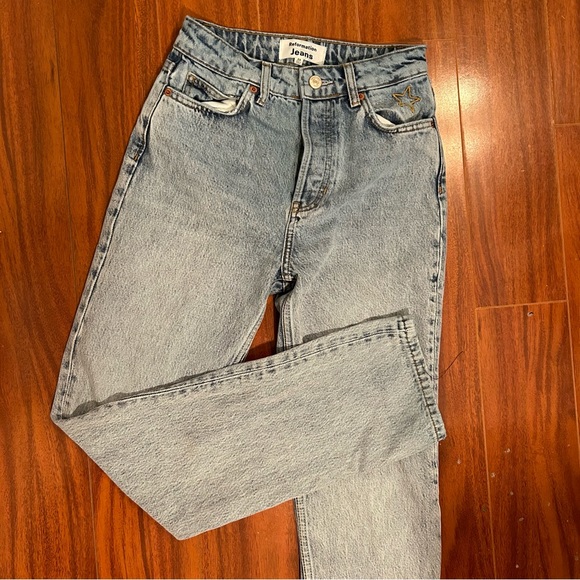 Reformation Cynthia Jeans Embroidered - Picture 4 of 8